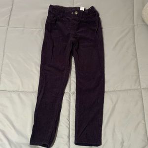 Boys H & M corduroy navy blue pants